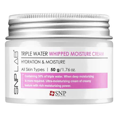 Крем-мусс для лица SNP Lab plus Triple Water Whipped Moisture Cream 50 гр