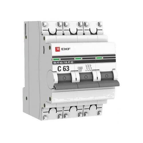Автоматический выключатель EKF mcb4763-3-08C-pro