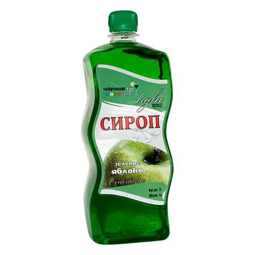 Сироп Черное море зеленое яблоко light 1 л