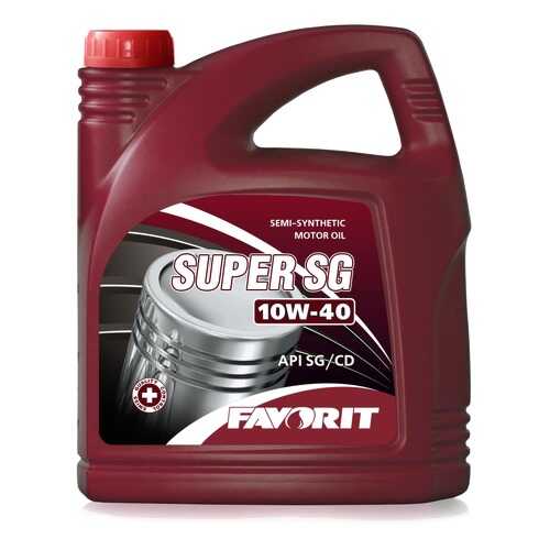 Favorit Super SG SAE 10W-40 API SG/CD, 4л