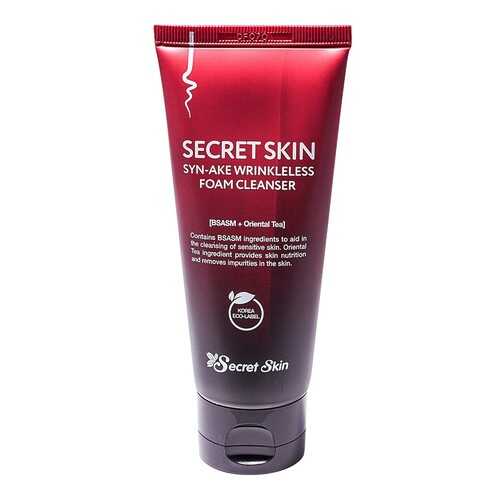 Пенка для умывания антивозрастная SECRETSKIN SYN-AKE WRINKLELESS FOAM CLEANSER 100мл