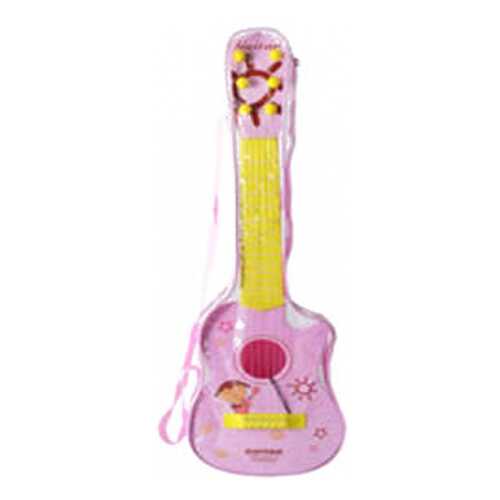 Гитара игрушечная Gratwest Н79690 розовая 54 см