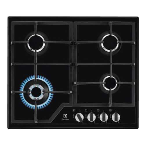 Встраиваемая варочная панель газовая Electrolux GPE 363 MB Black