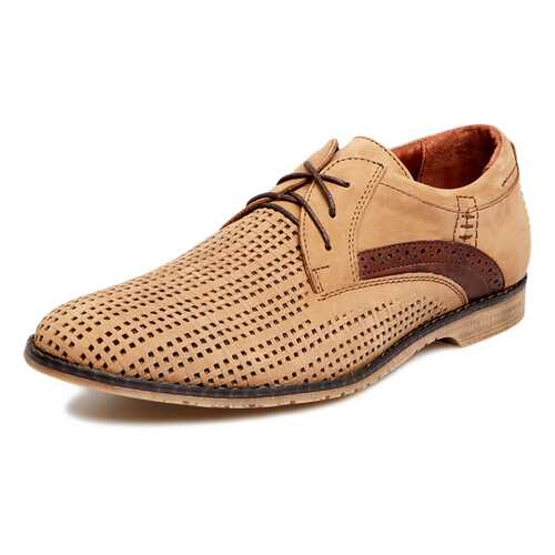 Туфли мужские Alessio Nesca 32606740 бежевые 40 RU