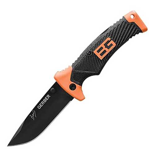 Туристический нож Gerber Bear Grylls Folding Sheath черный/оранжевый