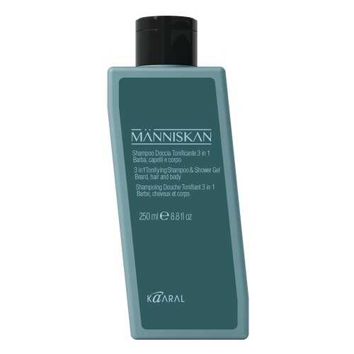 Шампунь 3в1 Kaaral Manniskan Tonifying Shampoo & Shower Gel 3 in 1 250 мл