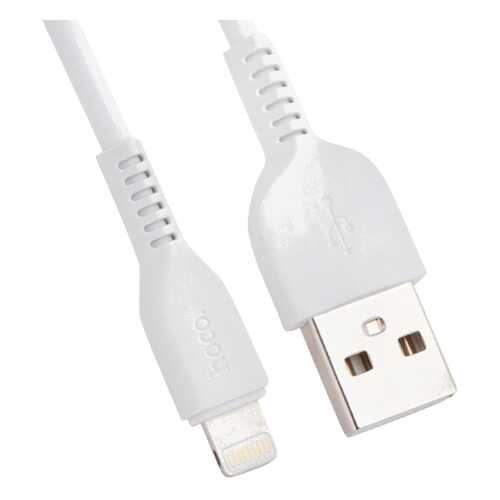 Кабель Hoco x20 Lightning 1м White