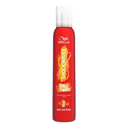 Мусс для волос Wella Shockwaves Curls & Waves 200 мл