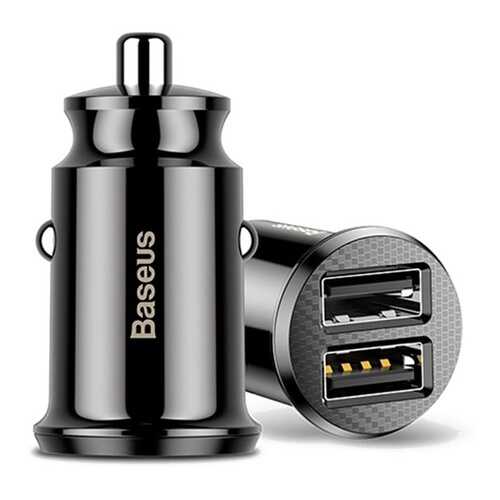 Автомобильное зарядное устройство Baseus Grain Car Charger черный (CCALL-ML01)