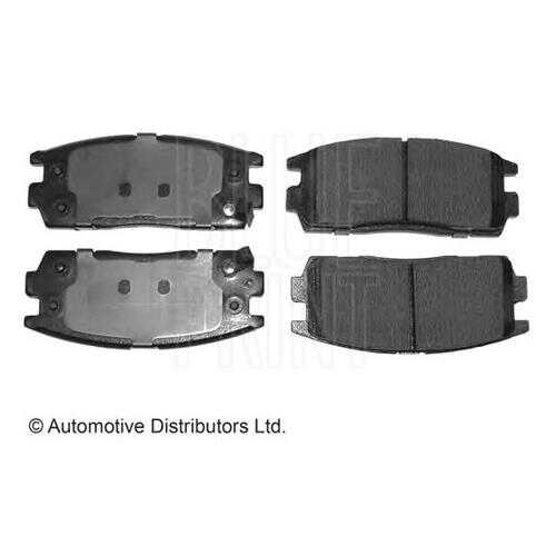Комплект тормозных колодок Blue Print ADG04281