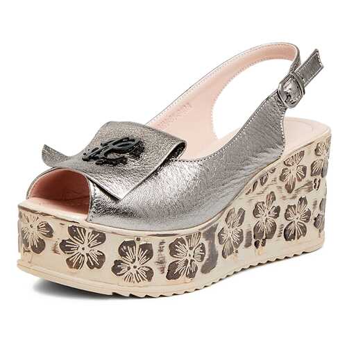 Босоножки женские Pierre Cardin TR-MN-81-940A серебристые 40 RU