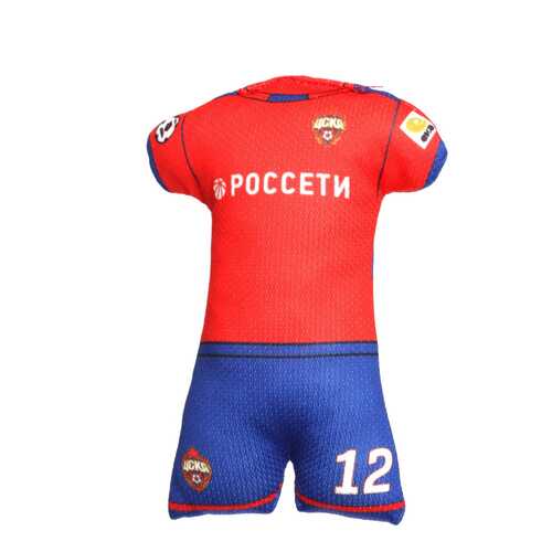 Брелок ПФК ЦСКА Мини-форма красный/синий