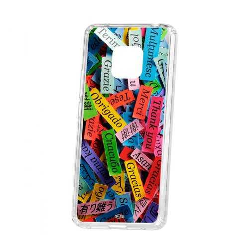Чехол Kruche Huawei Mate 20 Pro Print Thank you