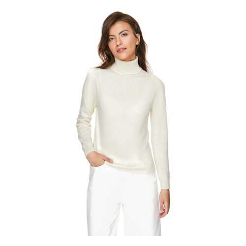 Водолазка женская United Colors of Benetton 20A_1002D2348 белая XL