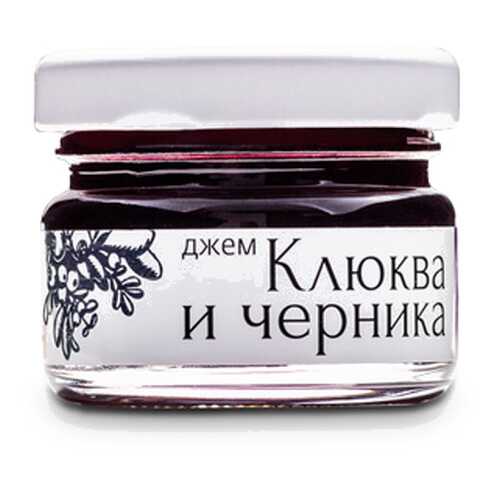 Джем Русский лес Клюква и черника, 25 гр