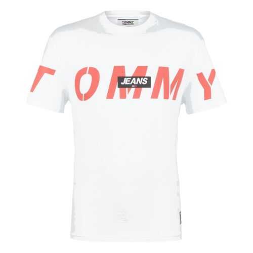 Футболка мужская Tommy Jeans DM0DM07856 белая L