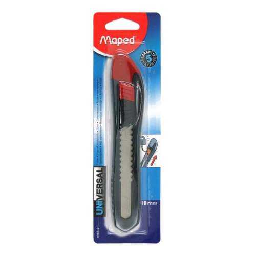 Нож канцелярский большой 18мм Maped UNIVERSAL, 018310