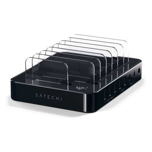 Зарядная станция Satechi Charging Station Dock 7 USB Black