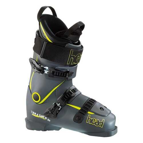 Горнолыжные ботинки HEAD Thrasher 80 2017, gray/yellow, 27.5