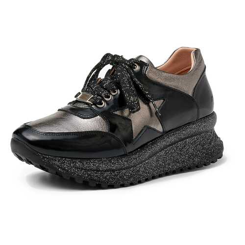 Кроссовки женские Pierre Cardin TR-MN-108-1713 черные/серебристые 38 RU