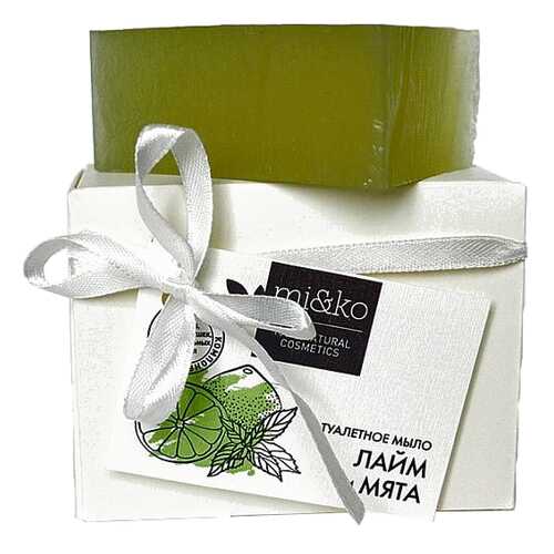 Косметическое мыло Ми&Ко Лайм и мята 75 г
