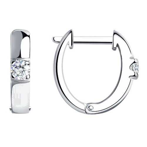 Серьги SOKOLOV из серебра со Swarovski Zirconia 89020050