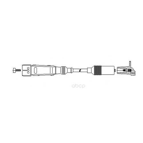 Провод высоковольтный audi/vw BREMI 110/60