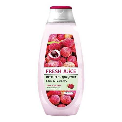 Крем-гель для душа Fresh Juice Litchi & Raspberry 400 мл