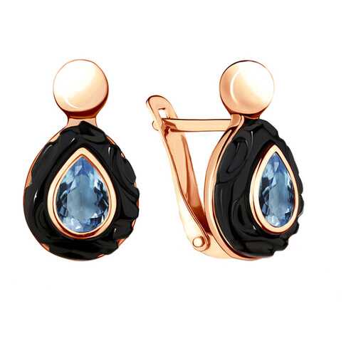 Серьги Aquamarine 4712708.6