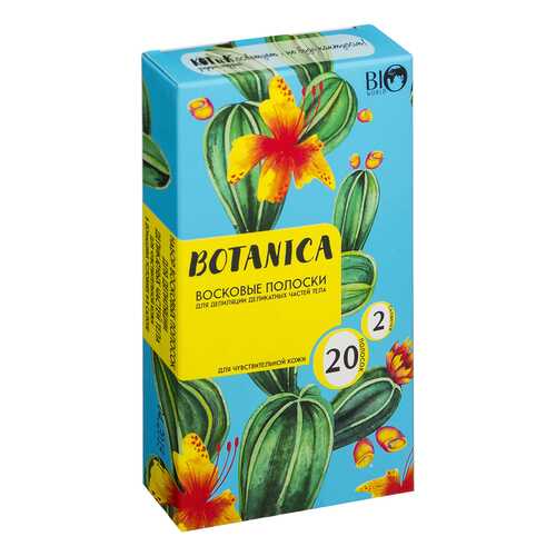 Набор для депиляции Bio World Botanica деликатных частей тела для чувствительной кожи