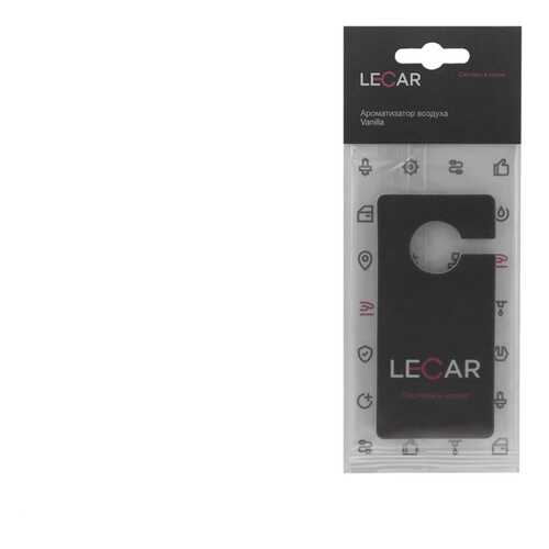 Ароматизатор LECAR пропитанный пластинка ваниль LECAR000042412