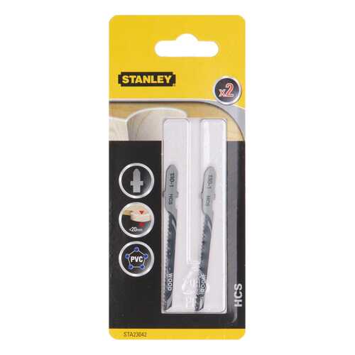Пилка по дереву для лобзика STANLEY STA23042-XJ
