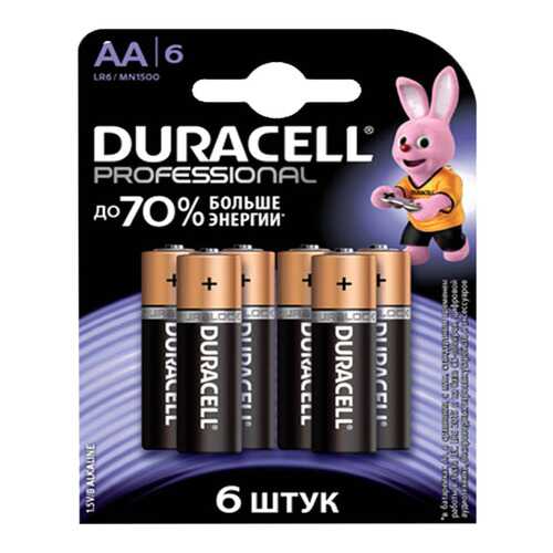 Батарейка Duracell Professional LR6-6BL 6 шт