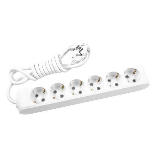 Удлинитель Panasonic X-TENDIA WLTB0463-2WH-RES, 6 розеток, 3 м, White