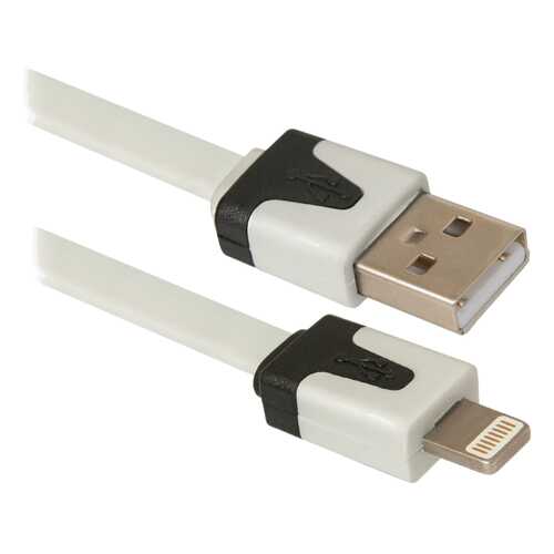 Кабель Defender Lightning 1м White