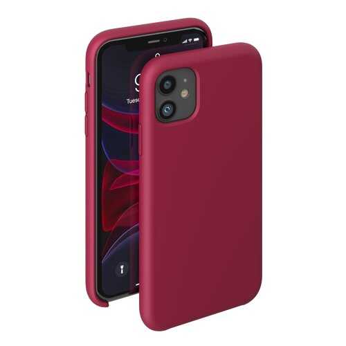 Чехол Deppa Liquid Silicone Case для Apple iPhone 11 Red