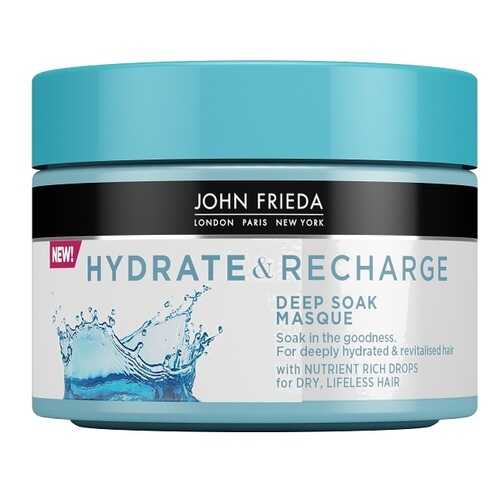 Маска John Frieda Hydrate & Recharge интенсивно увлажняющая, для сухих волос, 250 мл