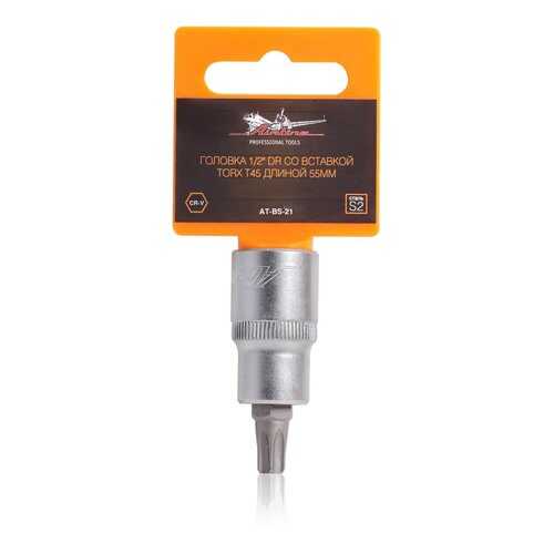 Головка 1/2 DR со вставкой TORX T45 длиной 55мм AIRLINE AT-BS-21