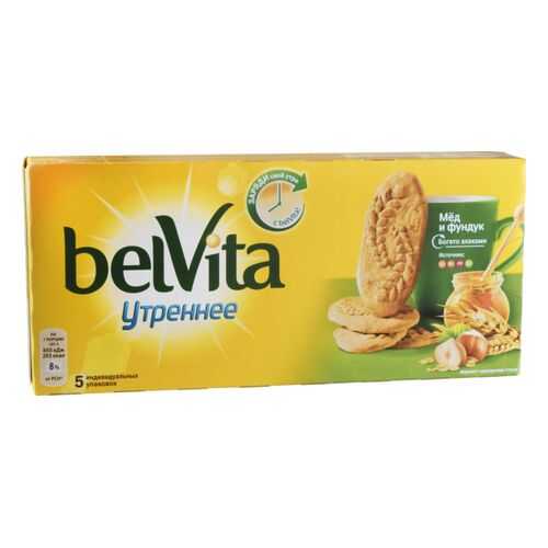 Печенье утреннее BelVita мед и фундук 225 г