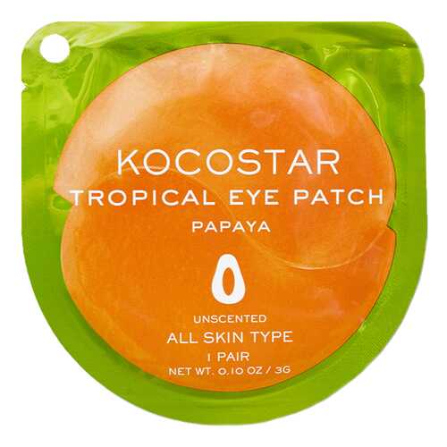 Патчи для глаз Kocostar Tropical Eye Patch Papaya 2 шт