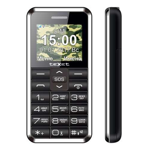 Мобильный телефон teXet TM-101 Black