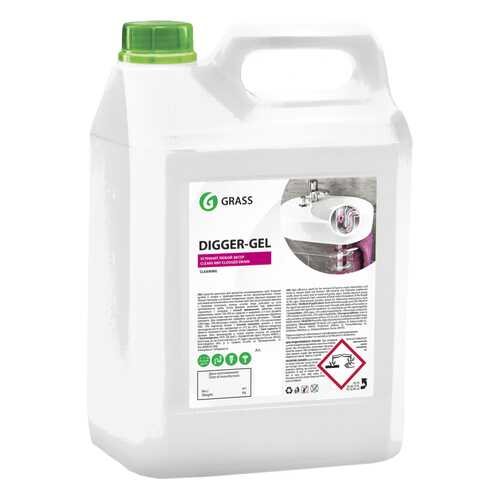 Гель для чистки труб Grass digger-gel канистра 5.3 кг