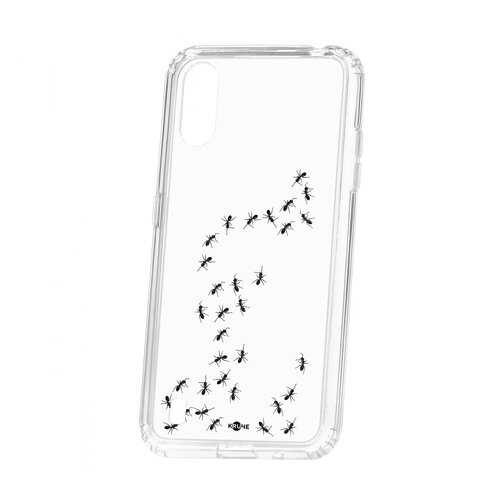 Чехол Kruche Samsung Galaxy A01/A015 Print Муравьи
