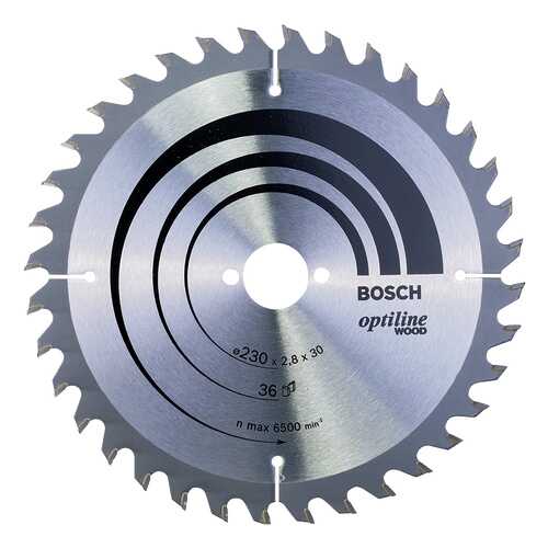 Диск по дереву Bosch STD WO 230x30-36T 2608640628