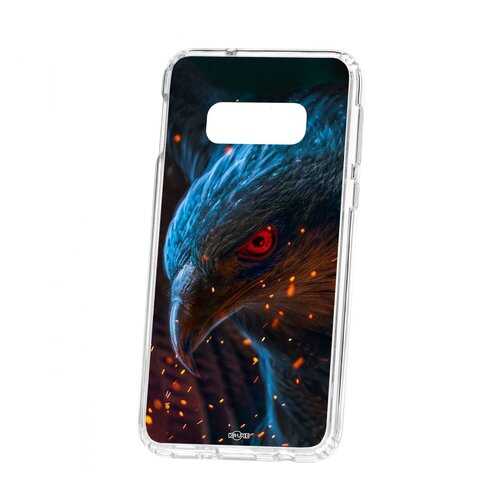 Чехол Kruche Samsung Galaxy S10e Print Орел