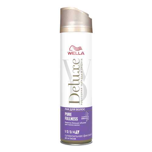Лак для волос Wella Deluxe Pure Fullness 250 мл