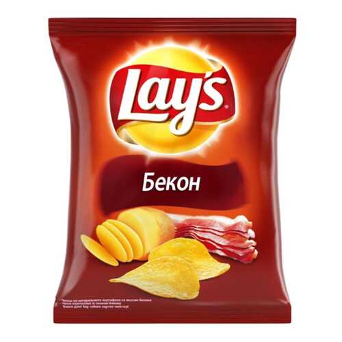 Чипсы Lay`s бекон 90 г
