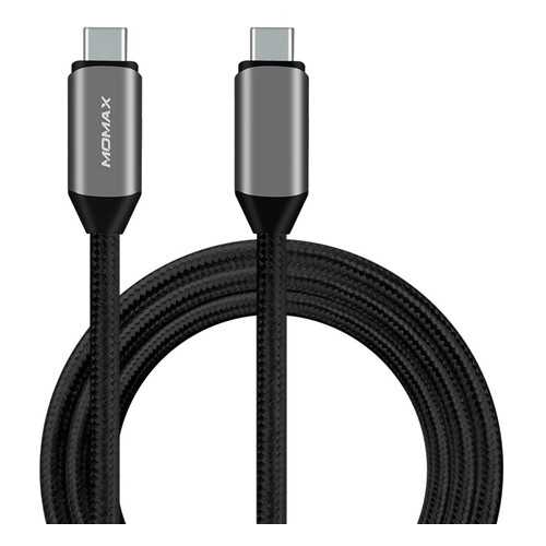 Кабель Power Delivery Momax: ELITE Link Type C USB3.1 1 м черный/DTC10D/44