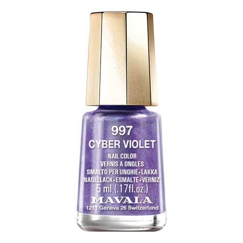 Лак для ногтей MAVALA Switzerland Cyber Chic Mini Color Nail Polish 997 Cyber Violet мл