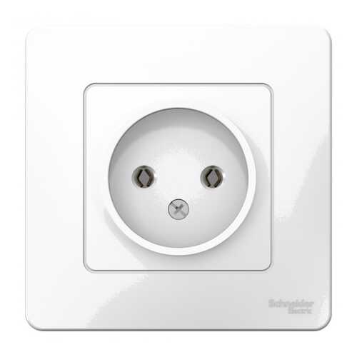 Розетка SE Blanca внутр Белая б/з без шторок 16А, 250В